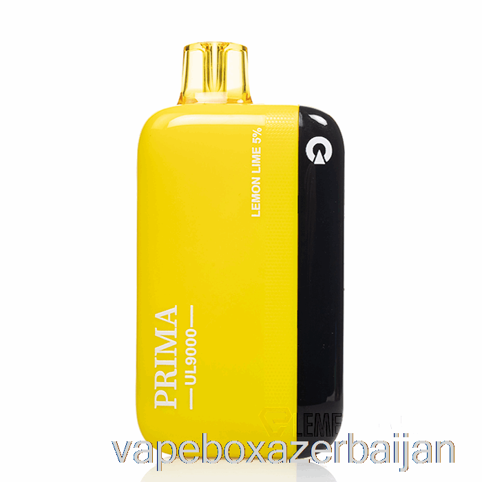 Vape Box Azerbaijan Prima UL9000 Disposable Lemon Lime